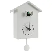 Cuckoo Clock with Chimer Minimalist Cuckoo Sound Clock with Pendulum Delicate...