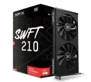 XFX Speedster SWFT 210 AMD Radeon RX 7600 Core Gaming 8GB GDDR6 (Graphics Card)