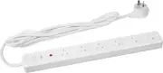 HPM 6 Outlet Surge Protected Powerboard with Master Switch