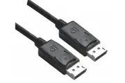Astrotek DisplayPort DP Cable 2m - 20 pins Male to Male 1.2V 30AWG Gold Plated Assembly type Black PVC Jacket RoHS ~CBAT-DP-MM-1M