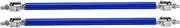 Phefop Aluminium Support Rods, Reinforce Front Splitter Panels Rods, 20cm Car Bumper Support Bar Strut for Decoration, Light Weight with Easy Installation, Fits General Cars (Blue)
