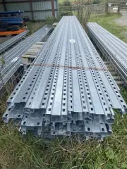 NEW BITO P4/P3 Heavy Duty Galvanised Pallet Racking bundle 8000mm Uprights, mesh