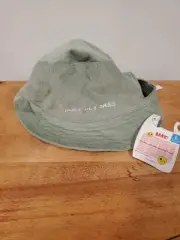 BarkBox Dog Hat (Size L) Green Corduroy Puff Pet Pass