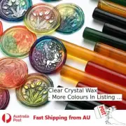 Glaze Like Wax! Sealing Wax Round Stick Glue Gun Stamp Seal Hard Glitter