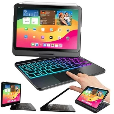 iPad Mini Keyboard Case/iPad Mini 7 Keyboard iPad Mini 7 // iPad Mini 6 Black