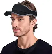 [Holiberty] Unisex Sports Sun Visor Hats Adjustable Cooling Athletic Ball Caps Cycling Running Headwear Baseball Tennis Golf Hat