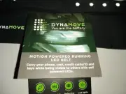 Dyna Move Motion Powered Running LED Belt Medium 31- 33 Inch Waist