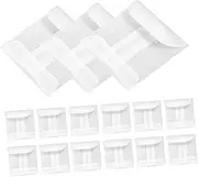 BESPORTBLE 4sets 30pcs Translucent Jewelry Storage Pouches Business Earrings Organizer Bags for Protecting Jewelry Bracelets and Items From Scratching and Tarnishing 30pcs*4