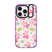 iPhone 16 Pro Impact Ring Stand Case MagSafe Compatible SLOWCOASTER Buddy pattern Phone Case