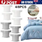 4/8PCS DIY Heavy Duty Bed Sheet Holder Clips Bedsheet Grippers Quilt Fixing Tool