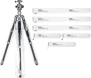 JJC 6Pcs 2 Sets Camera Tripod Leg Protection Covers Rain Covers for Most Standard and Large Tripods, Tripod Protection Rain Coat, Waterproof/Snow-Proof/Mud-Proof Sleeves