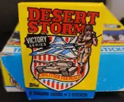 1991 Topps Desert Storm Trading Cards 1 Unopened Wax Pack FREE Shipping