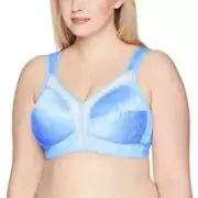 NEW Playtex 18-Hour Original Comfort Strap Wirefree Bra Style 4693 Blue 38DDD