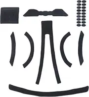 Helmets Foam Padding Kit 25PCS Head Protection Liner Inner Protective Pads Replacement Universal Pad Cushion Mat Set for Bike Bicycle Cycling Riding Motorcycle Sport Outdoors