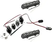 VICASKY Bass Pickup 5-string Set Metal Material Compact and Sturdy Humbucker Pickup for Dynamic Sound