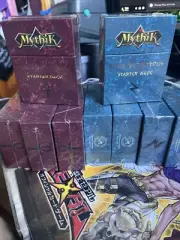 Mythik TCG 2 Starter Decks Sealed Kickstarter Reign of Olympus & Pharaoh’s Curse