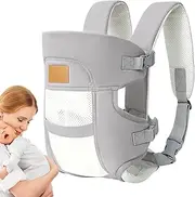 Baby Chest Carrier,Baby Strap Carrier | Head Support Sling Bag Horizontal Adjustable Sizing for Beach Outings Nursing Zoo Visits Housework Dog Walking Shopping