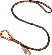 Ergodyne Squids 3100F(x) Tool Lanyard Single Carabiner, Standard Length, Gray