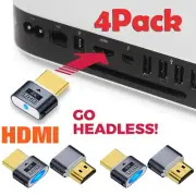 4PC 4K HDMI Dummy Plug Virtual Monitor Display Emulator Headless Display Adapter