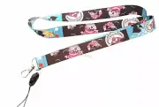 10pcs Princess Alice Neck Strap Lanyard Key chain Phone Card Badge Holder M13