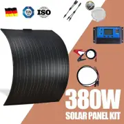 380W Solar Panel Flexible Kit 12V 380 Watt Mono Caravan Camping Battery Charging