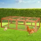 i.Pet Chicken Coop Rabbit Hutch 180cm Extra Large Wooden Chicken House Run XL