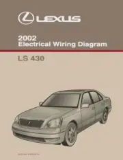 2002 Lexus LS 430 Wiring Diagrams Schematics Layout Factory OEM