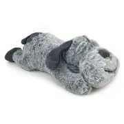 Snuggle Friends Plush Grey Dog Toy