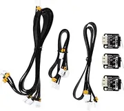 3D Printer Ender3 Series Compatible Black Cable Easy Installation Sturdy Practical