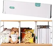 HOFFTI Drawer Organizers | Expandable Dresser Drawer Separator - Expandable from 15inch-21inch, Adjustable Drawer Divider for Utensils, Tools, Clothing, Socks, Dresser