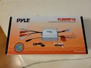 New PYLE AUDIO PLMRMP4A 4 Channel Waterproof MP3 Ipod Marine Power Amplifier