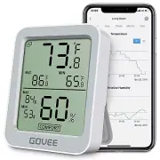 Govee LCD Thermometer Hygromer Indoor Temperature Humidity Sensor Bluetooth NEW