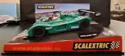 Scalextric slot car, REF 6071, SUPER SPORT "LMC" Green #19 Michelin SPVS Le Mans