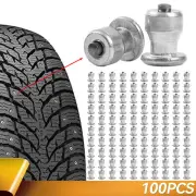 100Pcs 8*10mm Anti- Slip Screw Stud Wheel Tyre Car SUV ATV Snow Emergency Spikes