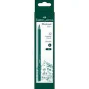 Faber-Castell 1111 Graphite Pencils 2B 12 Pack
