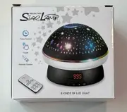 Timer Projection Star Lamp With Remote Control With 16 Colors by Zero One Two