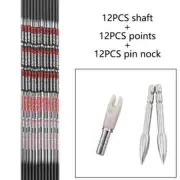 V1 V3 Arrow Shaft ID4.2mm Recurve LongBow DIY Hunting Shooting Archery Target