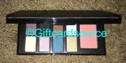 ELIZABETH ARDEN 8 EYESHADOW & 1 BLUSH MIRROR BLACK PALETTE BLUSHING PINK NEW
