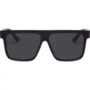 AIRE Ara 142mm Shield Sunglasses in Shiny Black at Nordstrom One Size