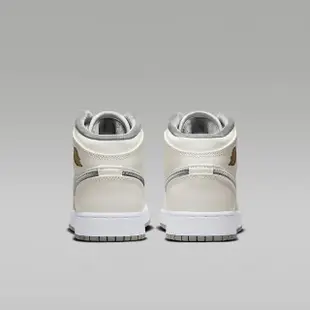 【NIKE 耐吉】籃球鞋 運動鞋 AIR JORDAN 1 MID SE GS 男鞋 女鞋大童 多色(FB9899100)