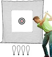 Golf Practice Net - Indoor Ball Net - Golf Practice Supplies Punch Aid Netting Multi-Functional for Travel Home Garage Lawn Outdoor Field Patio Daily Amateur Professional
