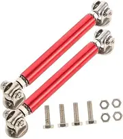 SWOOMEY Pcs Front Splitter Rods Stainless Steel Car Front Decorative Strut Rods Easy Install for Stylish Appearance