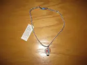 NWT Gymboree Away We Go Blue Hot Air Balloon Necklace