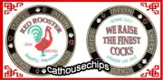 Red Rooster Beatty NEVADA Legal Brothel Cat House Whore House Brass Coin