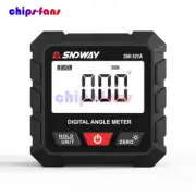 SNDWAY Digital Angle Gauge Protractor Inclinometer Rechargeable Level Box Gauge