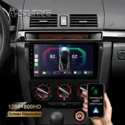 for Mazda 3 2003-2008 2+32G Apple CarPlay Android 13 Car Stereo Radio JBL 1280HD (for: Mazda)