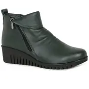 Lotus Cordelia Womens Ankle Boots Green 6 Uk/39 Eu
