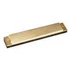 Tombo Chromatic Harmonica Super Deluxe 1921G Gold Plated Cover New