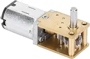 Metal Gear Motor Speed Reduction Motor Mini Motor Micro Motor for Intelligent Toy Simulation Robot (DC12v16RPM)