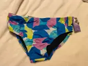 SPEEDO MEN's SWIM BRIEF - "GEO DOME LEMON DRIZZLE" SIZE 36 - NWT!!